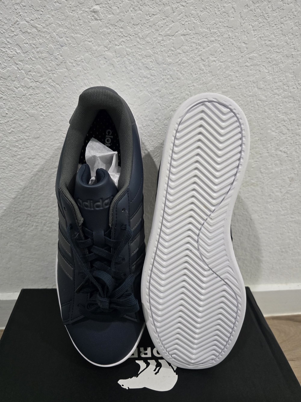 adidas Grand Court 2.0 Men's Navy Casual Sneakers.10.5 M - Picture 7 of 10